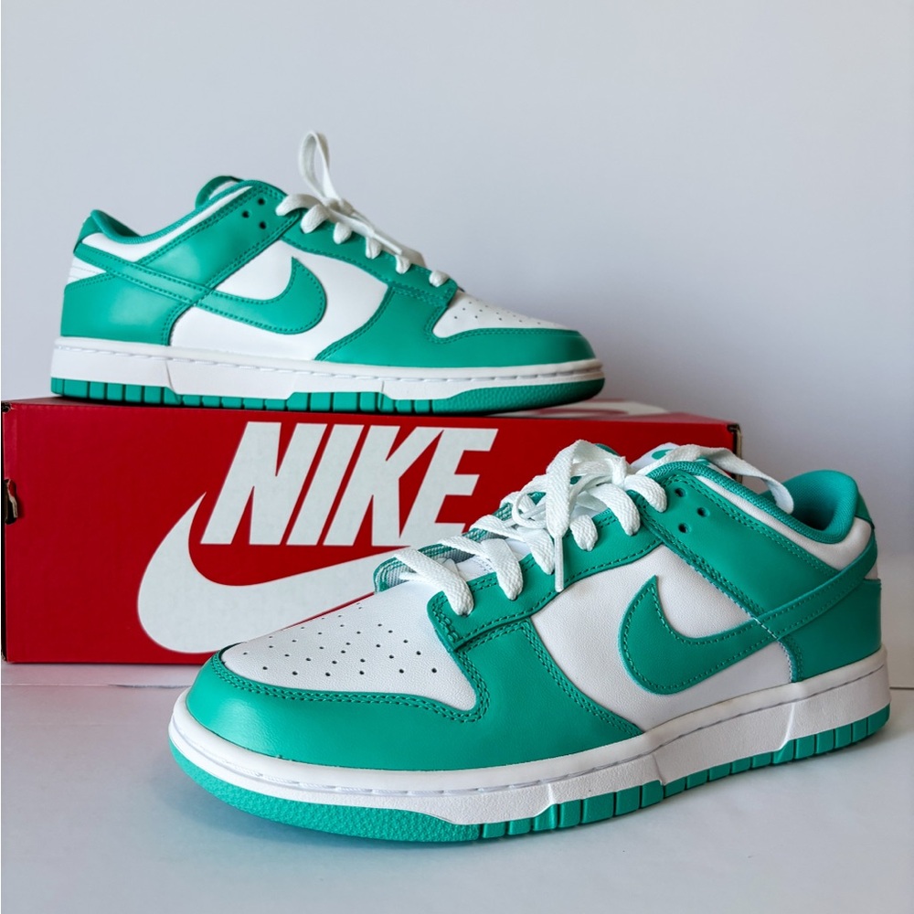 Nike Teal and White Sneakers